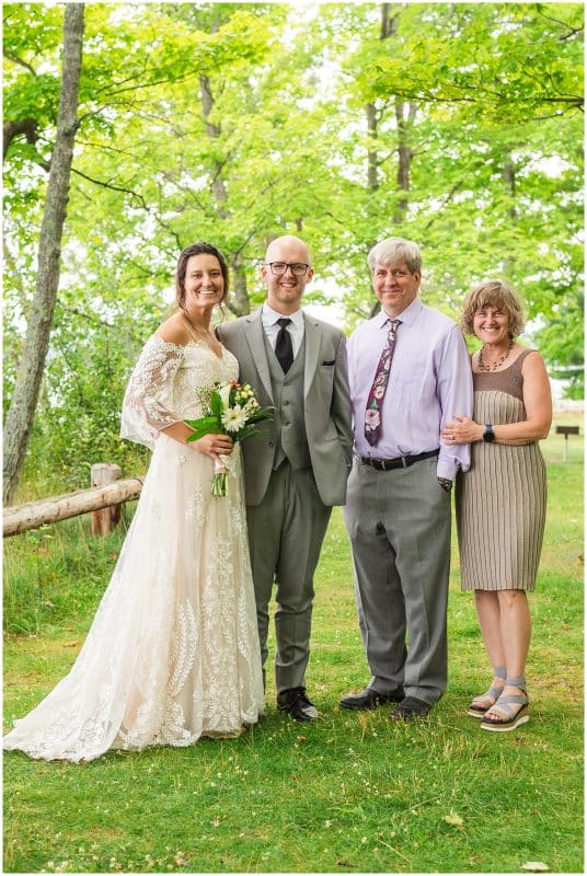 family formals at marquette park near gazebo