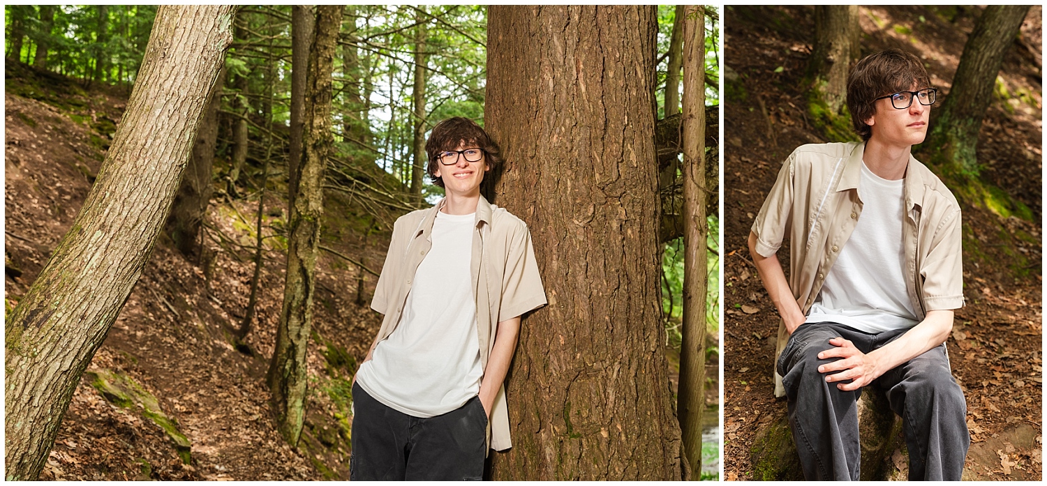 high school senior boy senior photos in hancock michigan