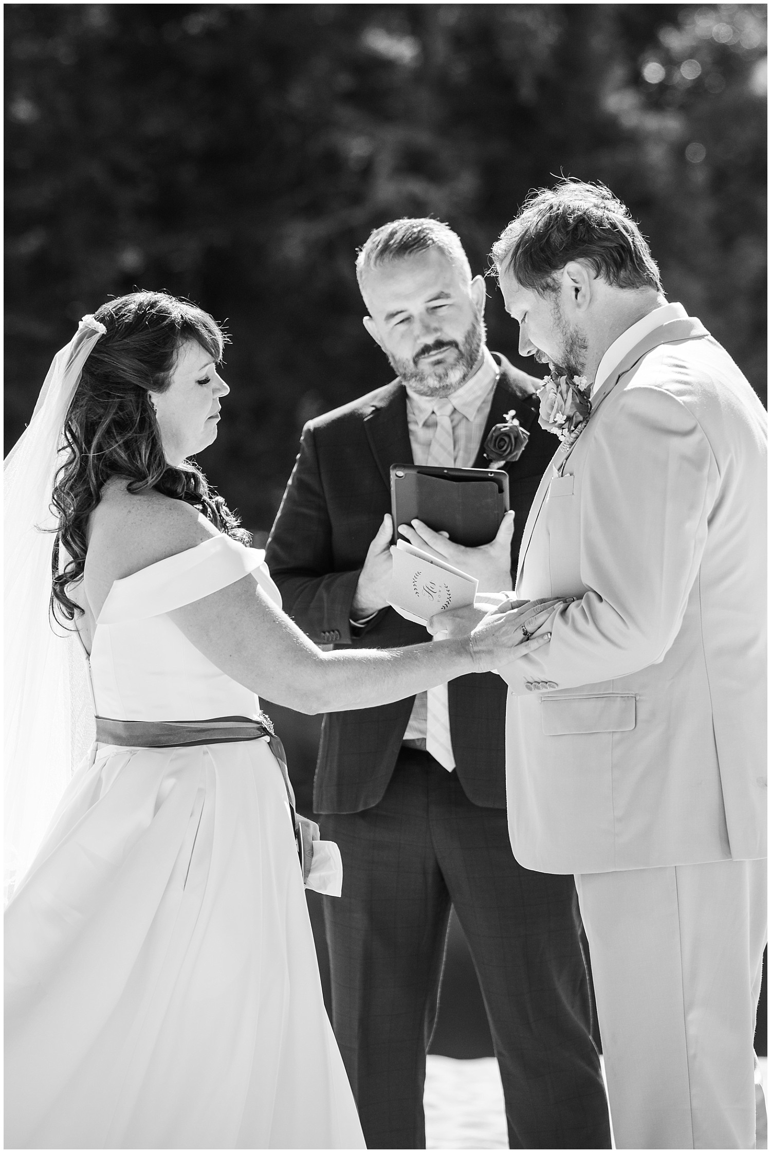 intimate wedding ceremony miners beach munising michigan