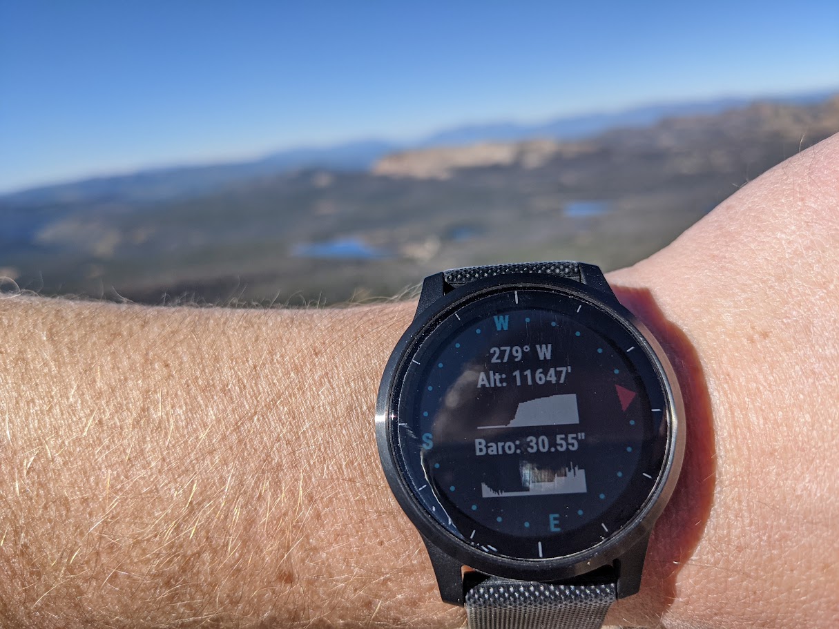bald mountain altitude on watch
